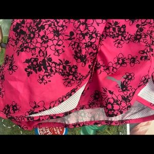 Hot pink puma shorts